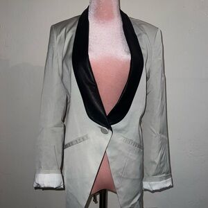 Mason Black and White Blazer